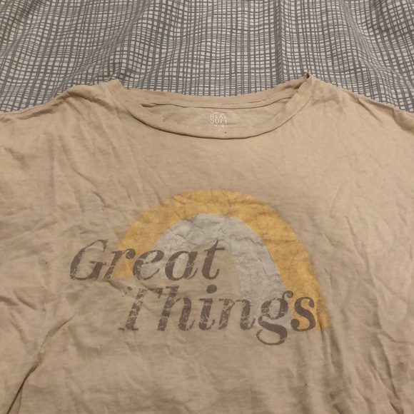 AERIE real soft graphic tee - Picture 2 of 2